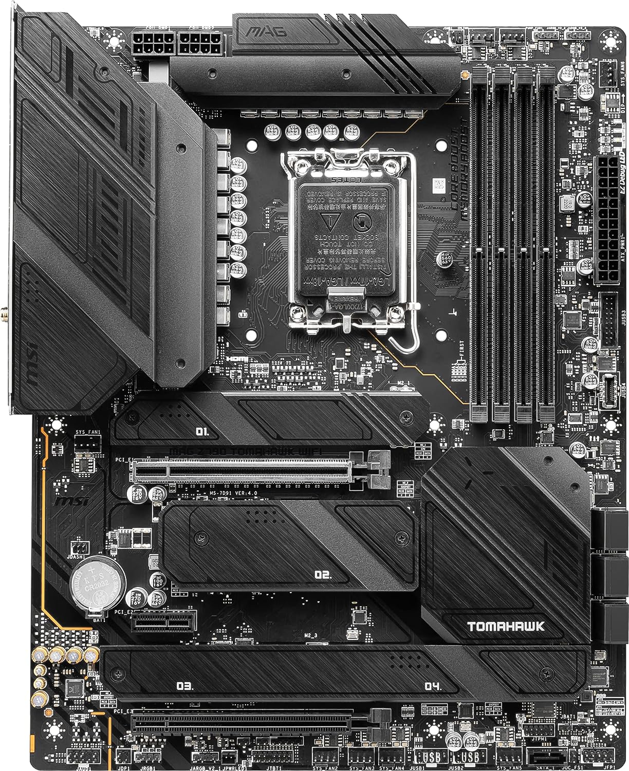 MSI Motherboard MAG Z790 TOMAHAWK WIFI DDR5 MSI Motherboard MAG Z790 TOMAHAWK WIFI DDR5